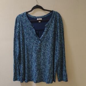 Style & Co Floral Long Sleeves Blouses